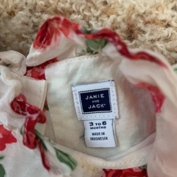 Janie and Jack 3-6M Dress with bloomers - Picture 2 of 3